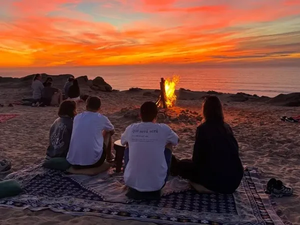 Sunset Desert Picnic on Timlalin  Dunes